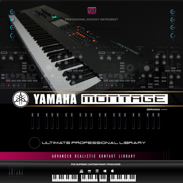 preferible Sudor Cercanamente Yamaha Montage 8 for Kontakt Instrument - Panndora Audio