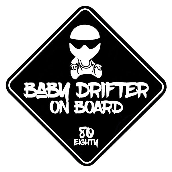 Voorstellen bijl Boost 80Eighty® Baby On Board Sticker