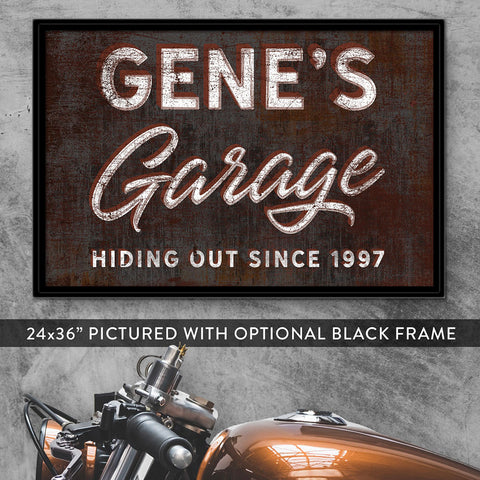 Garage Man Cave Wall Art Gifts For Him