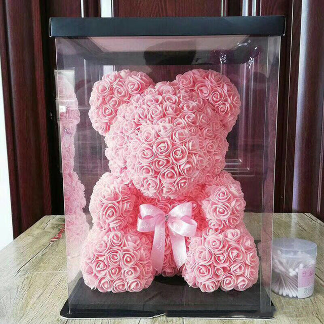 luxury rose bear