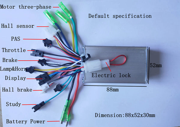 350w controller ebike