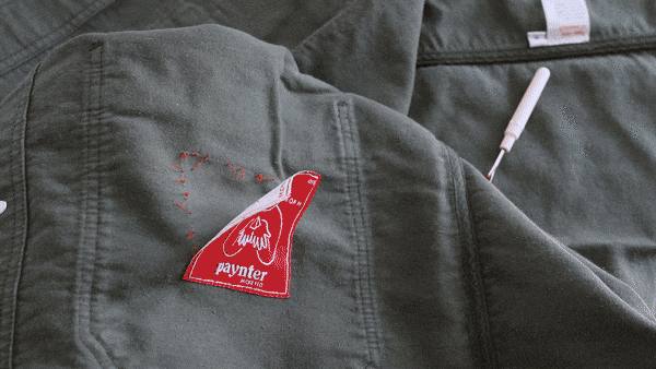 Paynter Jacket Co. x Greater Goods No Waste Sustainability collaboration.