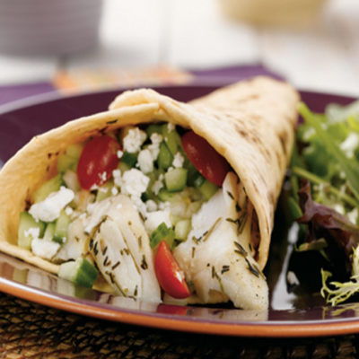 Halibut Tacos & Cucumber Salsa Recipe