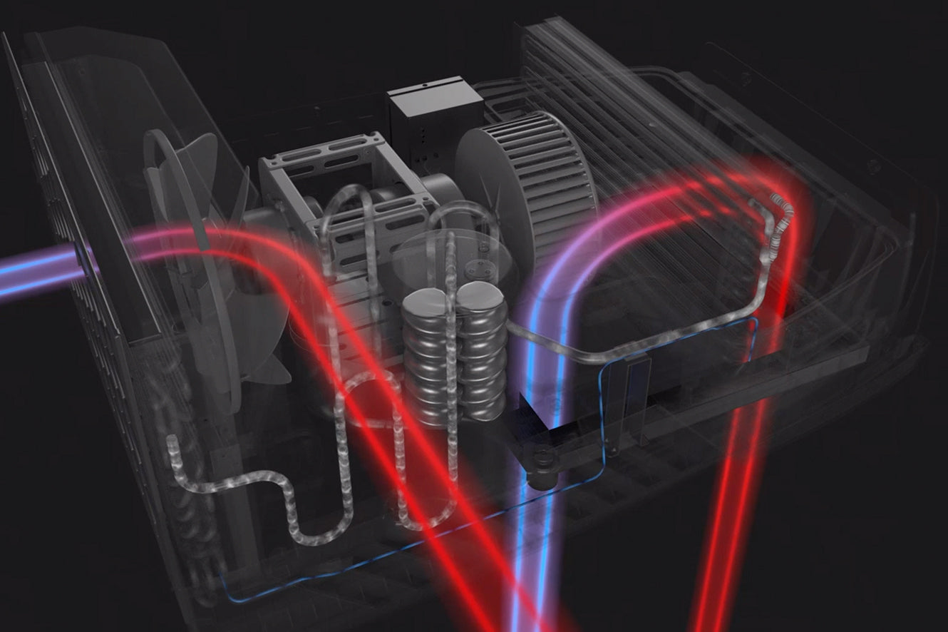 Furrion Chill RV air conditioner airflow diagram