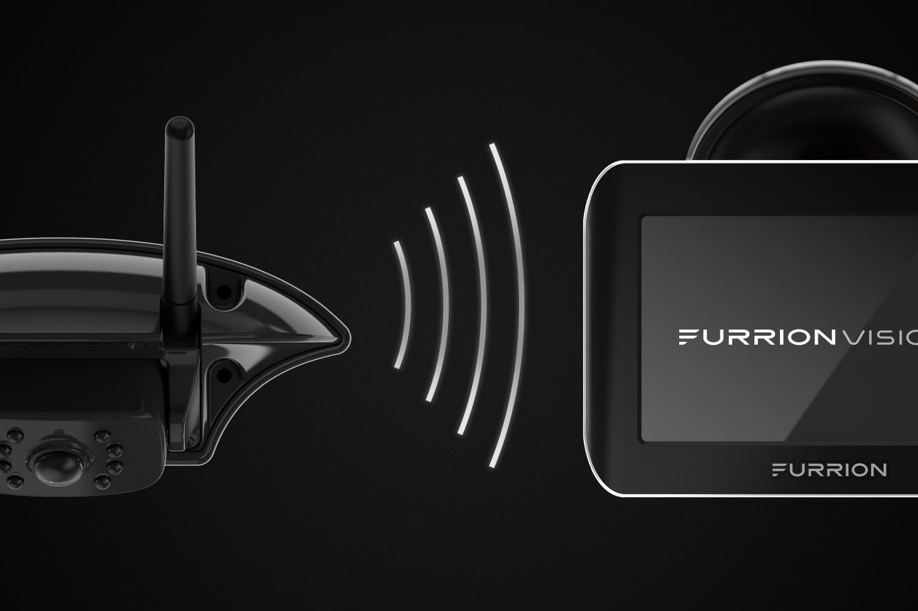Furrion Vision S dedicated digital connection between camera and monitor