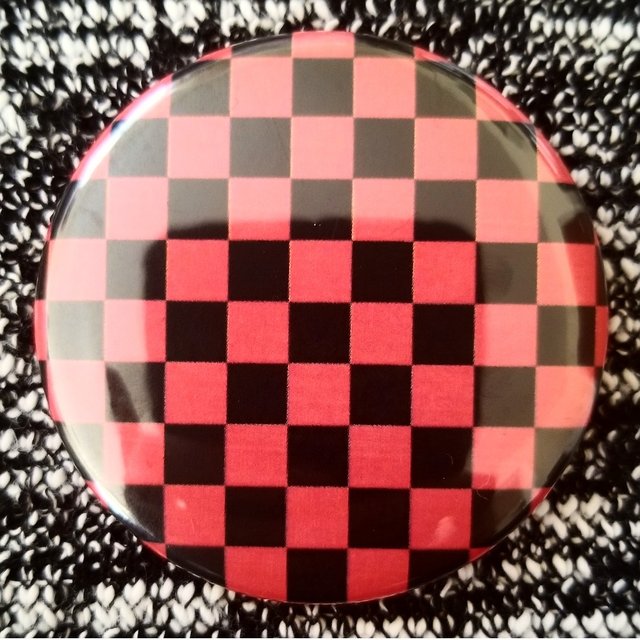 red and black checkerboard