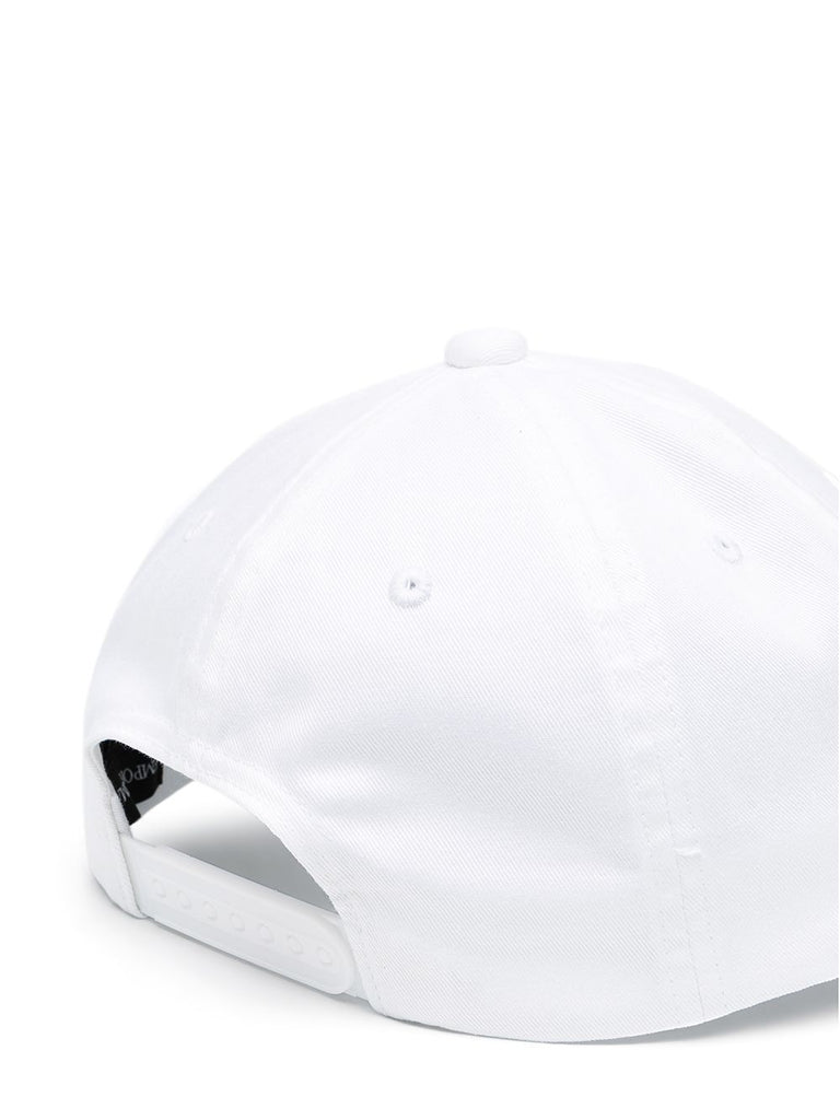 armani white hat