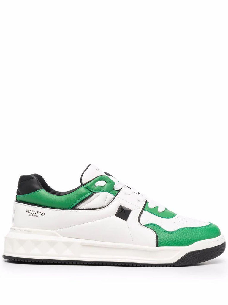 valentino garavani green sneakers