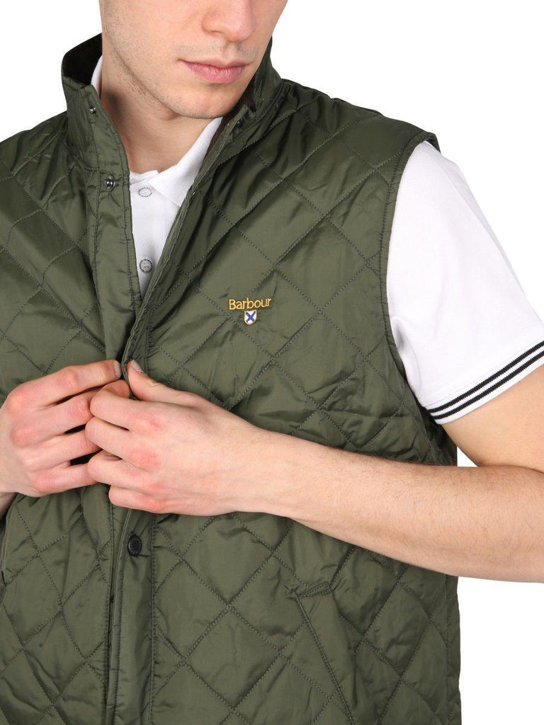 green barbour vest