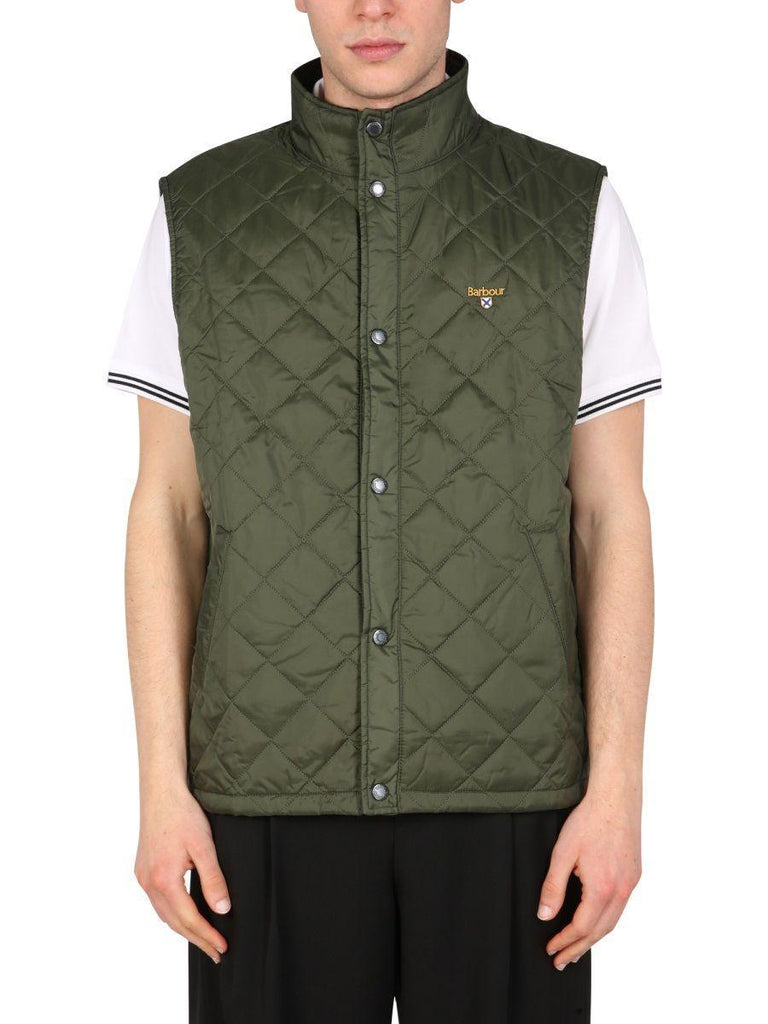 green barbour vest