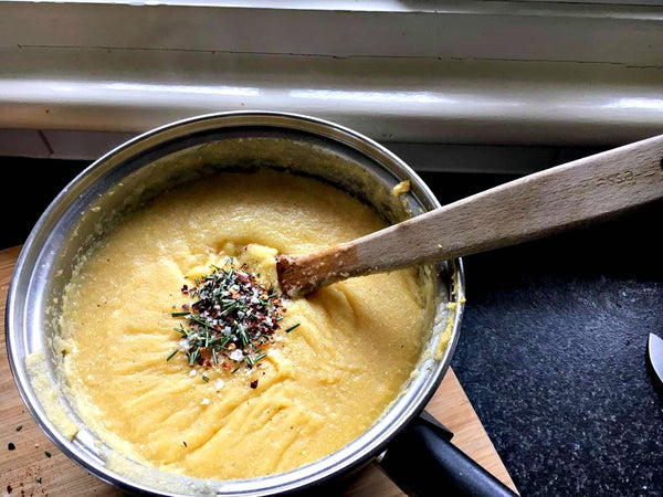 polenta herbs