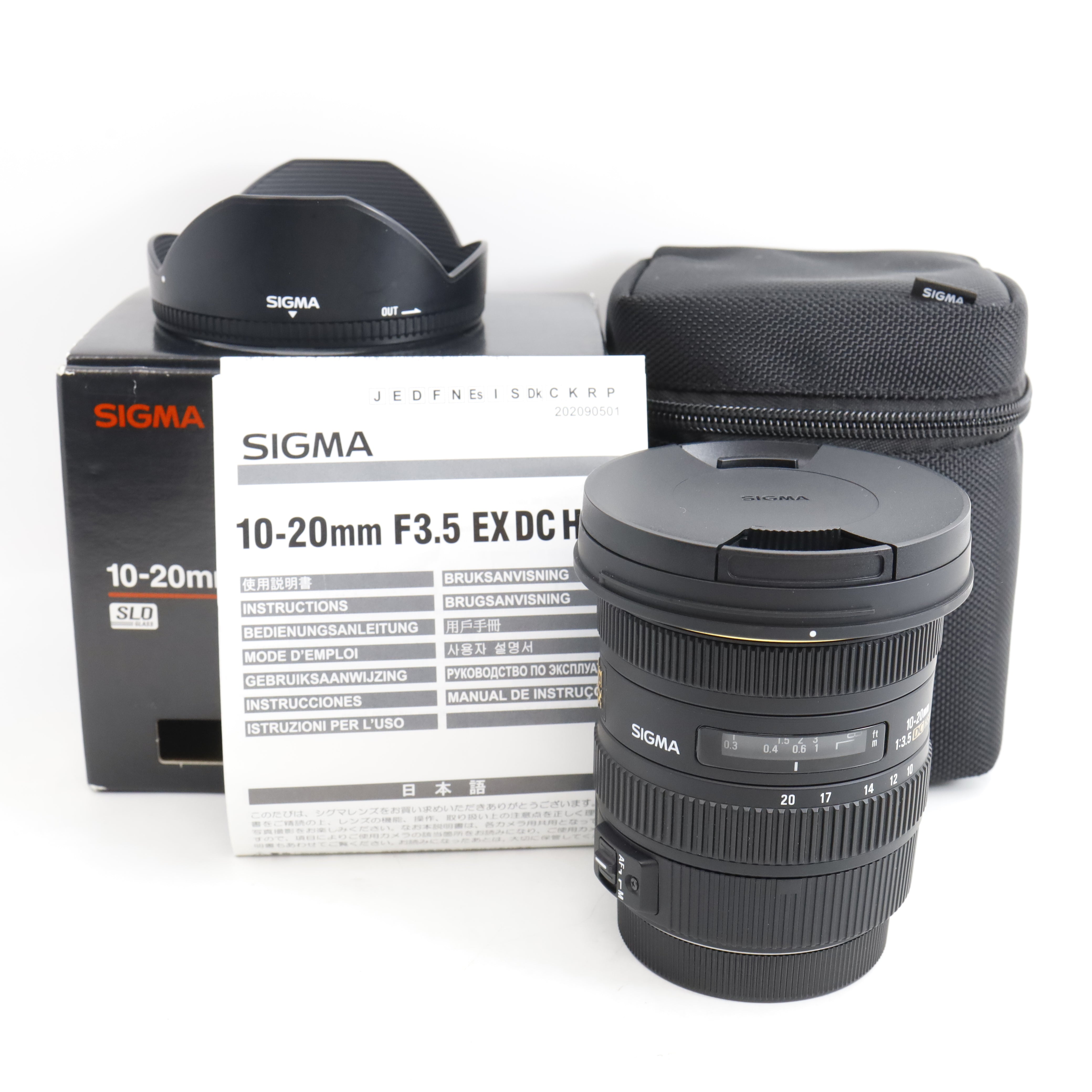 5☆大好評 SIGMA 超広角ズームレンズ 10-20mm F3.5 EX DC HSM ニコン用