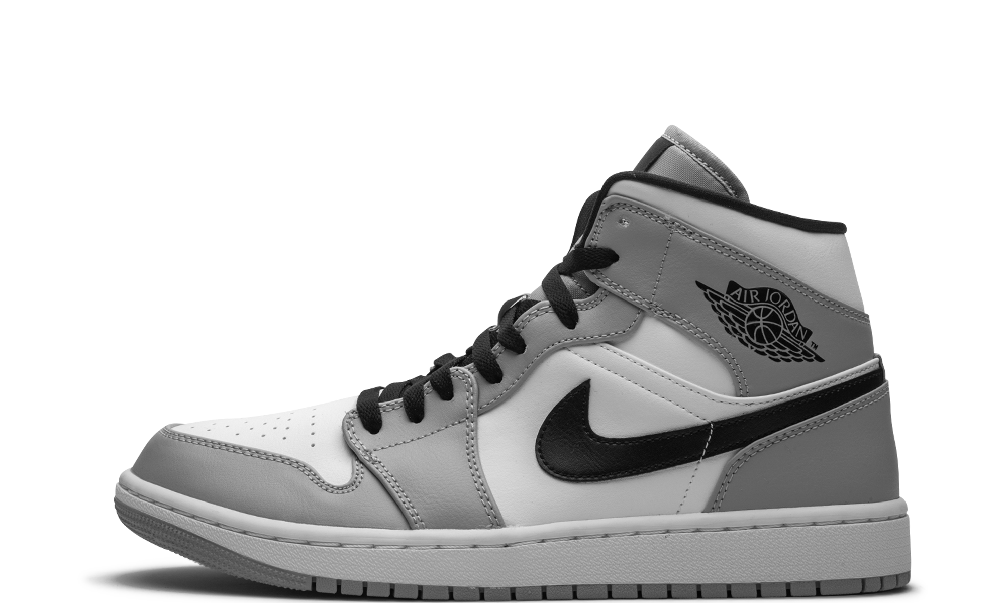 Nike Air Jordan 1 Mid Light Smoke Grey | 554724-092 – SNEAKERS HEAT