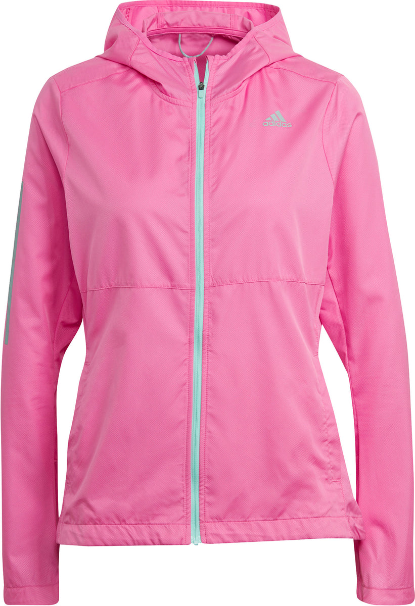 adidas Response Own the Run Hooded Wind Jacket - Women's | The Last Hunt