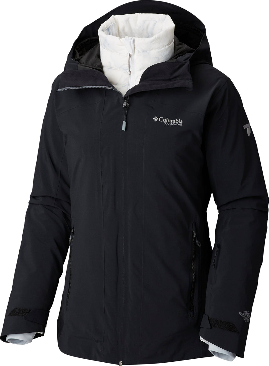 women's snow rival interchange jacket