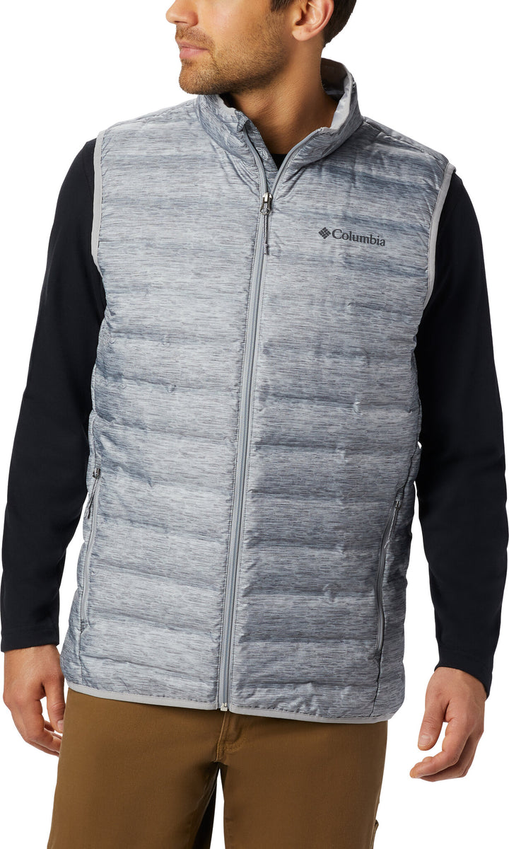 grey columbia vest
