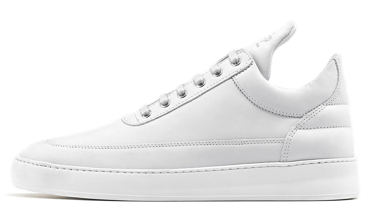 filling pieces low top plain lane nubuck white