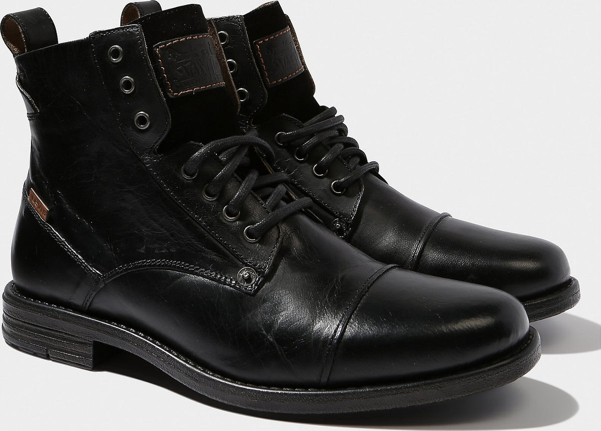 levis emerson boots black