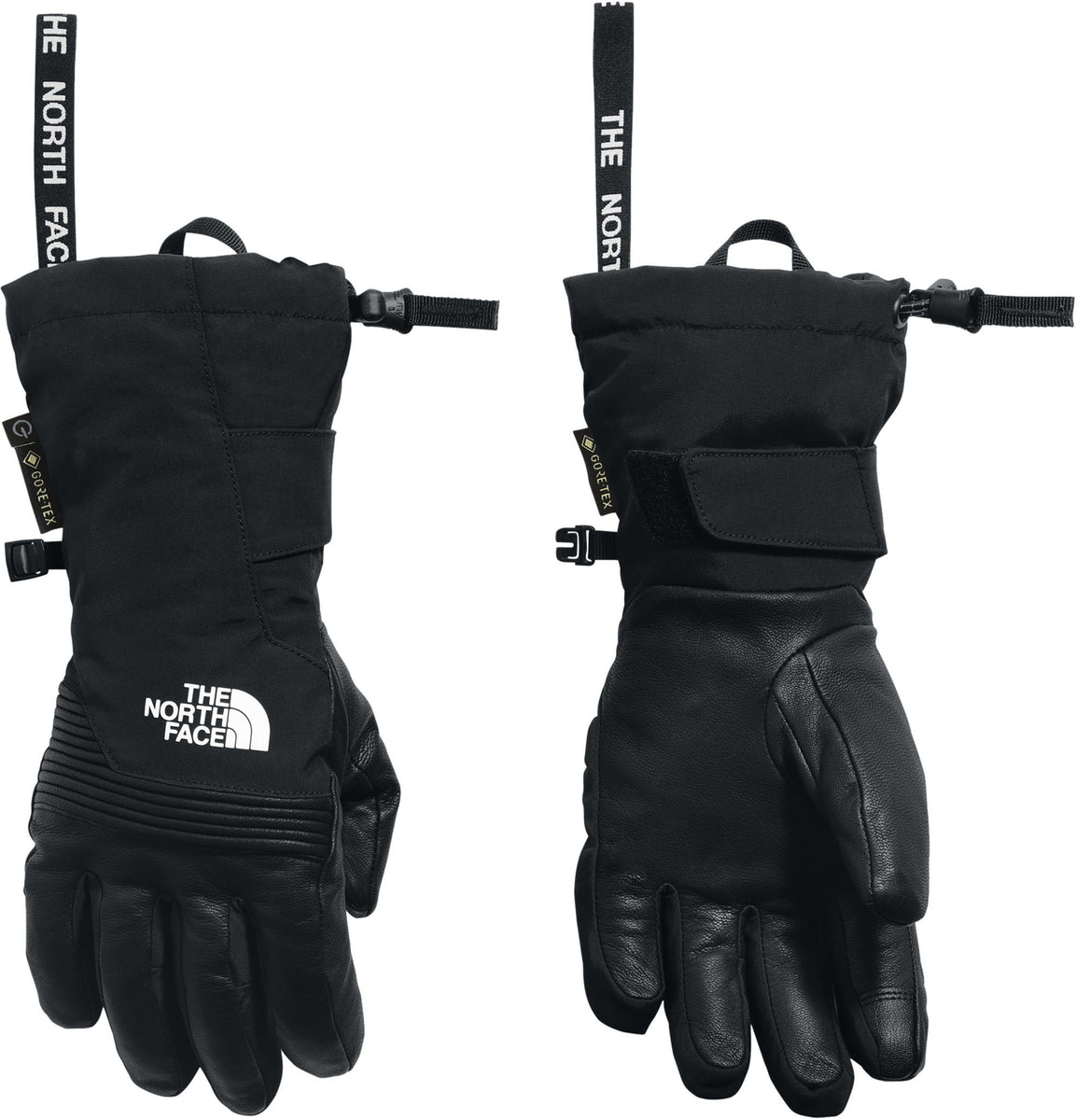 the north face black gloves