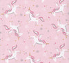 Unicorn Fabric - Pink
