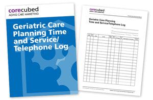 Geriatric Care Planning Time and Service/Telephone Log