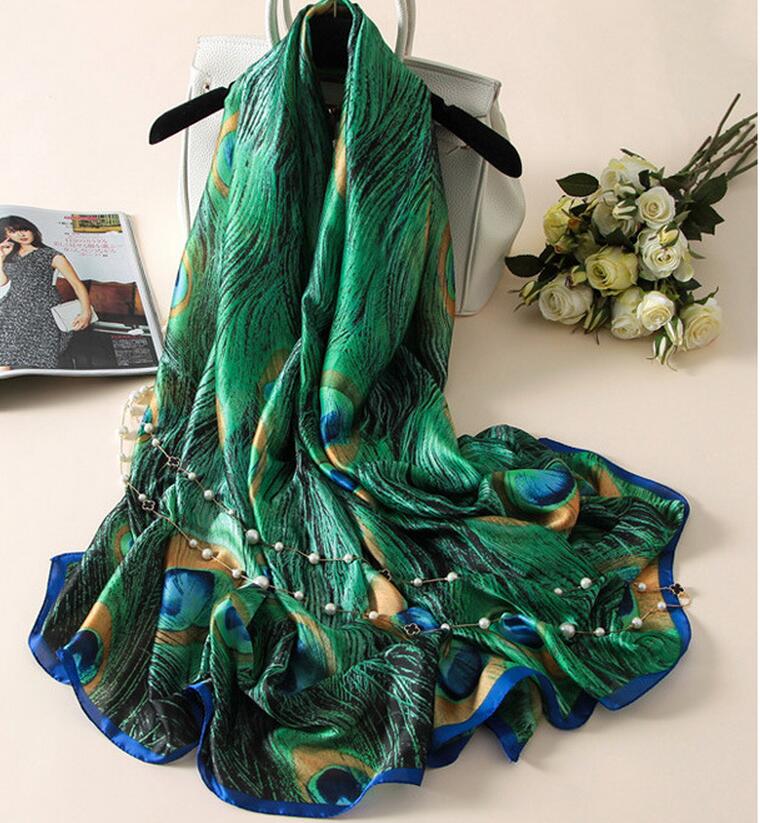 natural silk scarf