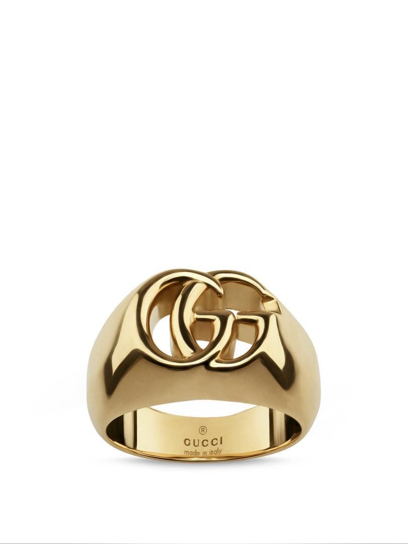 Gucci GG Running 18CT Gold Thick Ring 