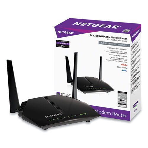 Docsis 3.0 High-speed Wi-fi Modem Router, 2 Dual-band 2.4 – D2 Distributors LLC