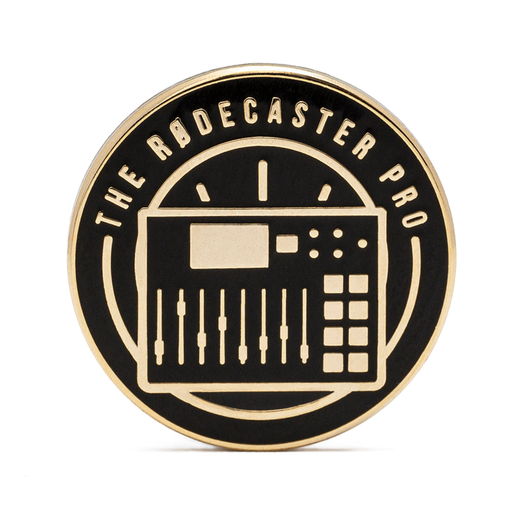 Rodecaster Pro Hard Enamel Lapel Pin Rode Microphones Online Store