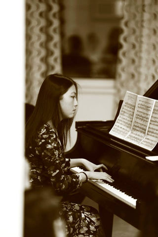 Haodong Wu on Steinway Piano at Park Avenue Pianos Music Salon