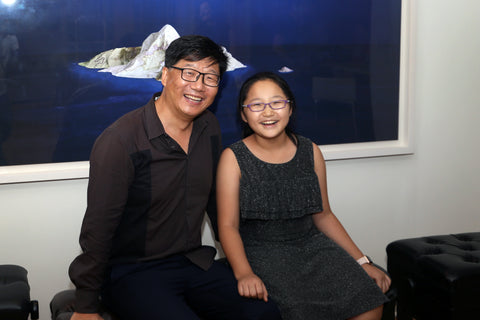 Cathy and Frank Chen at Park Avenue Pianos.