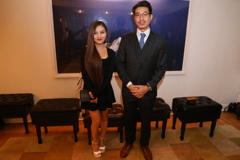 Laura Xiying Zou and Jack Chou at Park Avenue Pianos