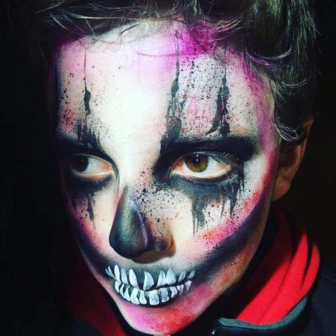 Colourful Halloween Skull design