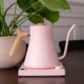Stagg EKG Electric Kettle Warm Pink With Maple Accents