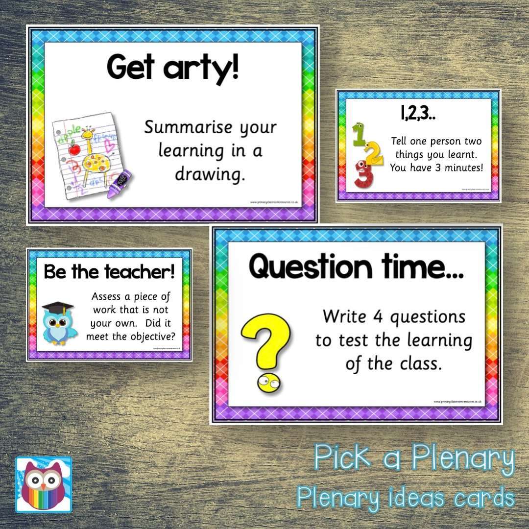 pick-a-plenary-plenary-ideas-cards-primary-classroom-resources