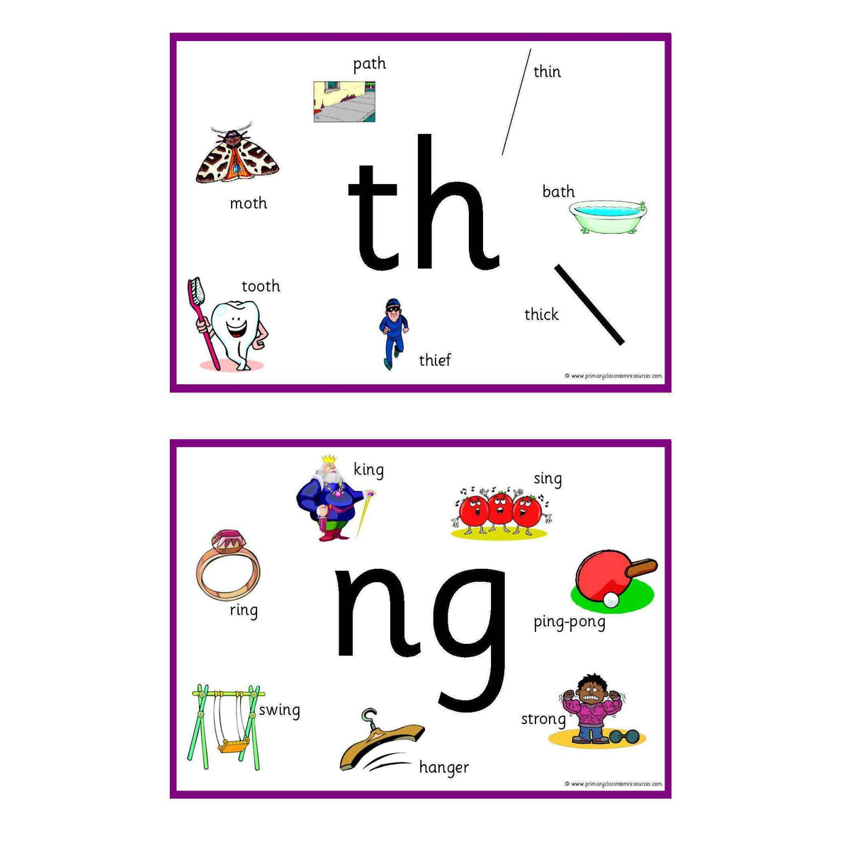 Phase 3 Ch Sh Th Ng Mats Primary Classroom Resources