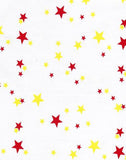 Freckled Sage Stars Red/Yellow