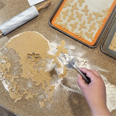 cutting cookies