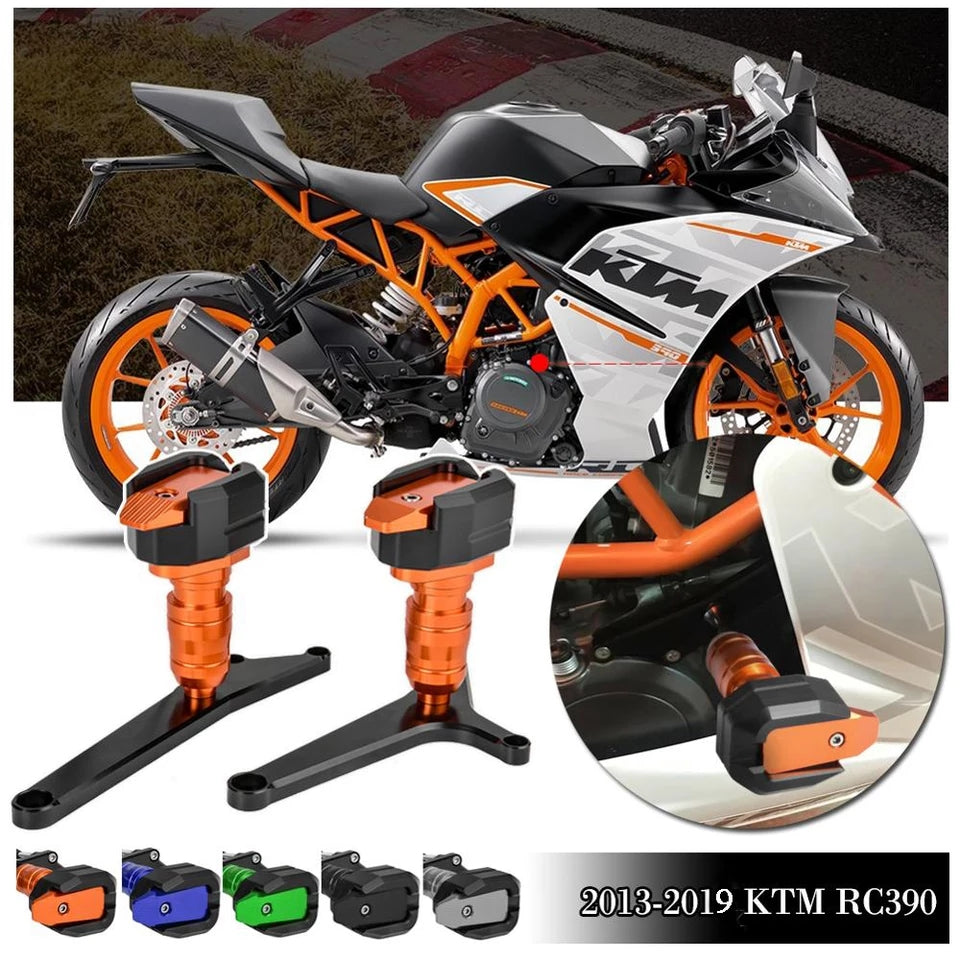 ktm rc frame sliders