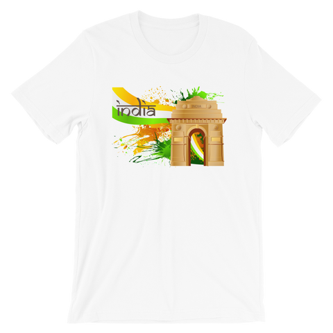 India Gate Short-Sleeve Unisex T-Shirt