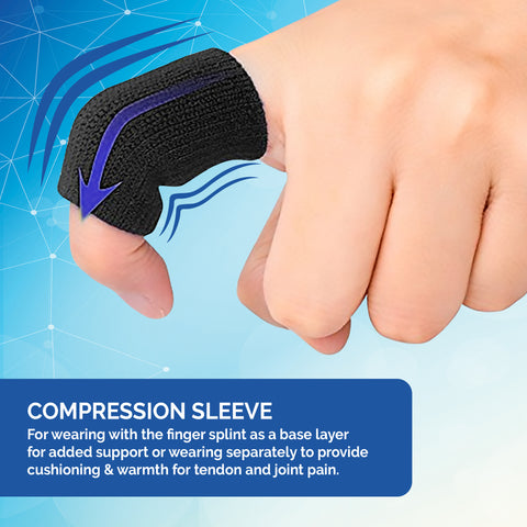 finger compression sleeve