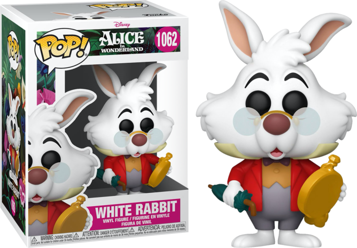 alice in wonderland white rabbit funko