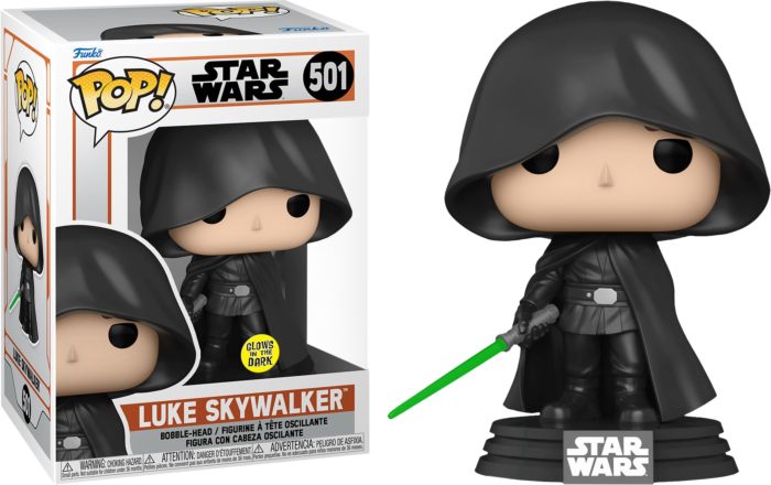 moersleutel ontspannen Memo Funko Pop! Star Wars: The Mandalorian - Luke Skywalker with Lightsaber Glow  in the Dark #501 | The Amazing Collectables