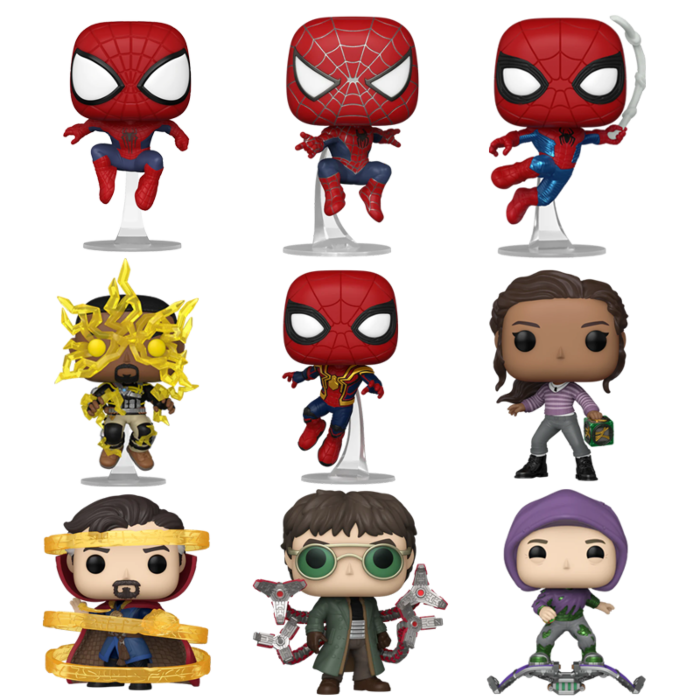 Funko Spider-Man: No Way Home - The Magic Number Bundle (Set of 9) | The Collectables