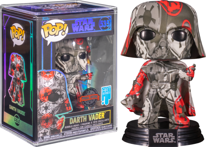 is genoeg Sta op achterstalligheid Funko Pop! Star Wars - Darth Vader Galactic Empire Artist Series with Pop!  Protector #535 | The Amazing Collectables