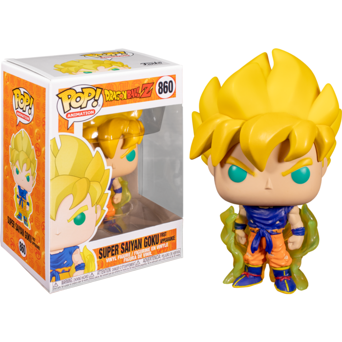 Funko Pop! Dragon Ball Z - Super Saiyan Goku First Appearance #860 | The  Amazing Collectables