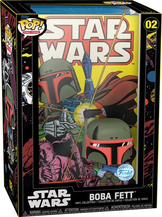 religie oppervlakkig knoflook Funko Pop! Comic Covers - Star Wars (1977) - Boba Fett Issue #68 The Search  Begins #02 | The Amazing Collectables