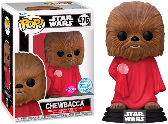 Aap nog een keer satire Funko Pop! Star Wars Holiday Special (1978) - Chewbacca Life Day Flocked  #576 | The Amazing Collectables