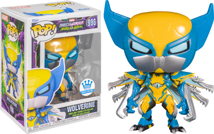 Pop! Marvel Mech Strike: Monster Hunters - Wolverine #996 Amazing Collectables
