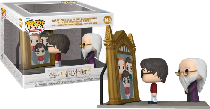 Binnenwaarts Minimaal Onvermijdelijk Funko Pop! Harry Potter - Harry & Albus Dumbledore with the Mirror of  Erised Movie Moments - 2-Pack #145 | The Amazing Collectables